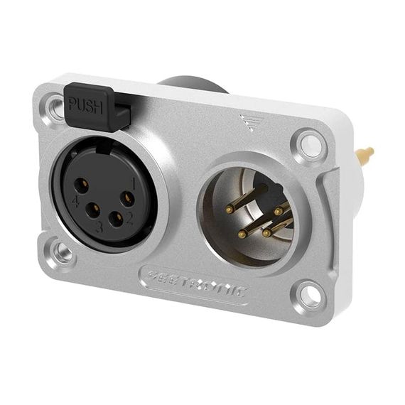 Seetronic C4F2C-W Комбинированный панельный разъем 4-х контактный