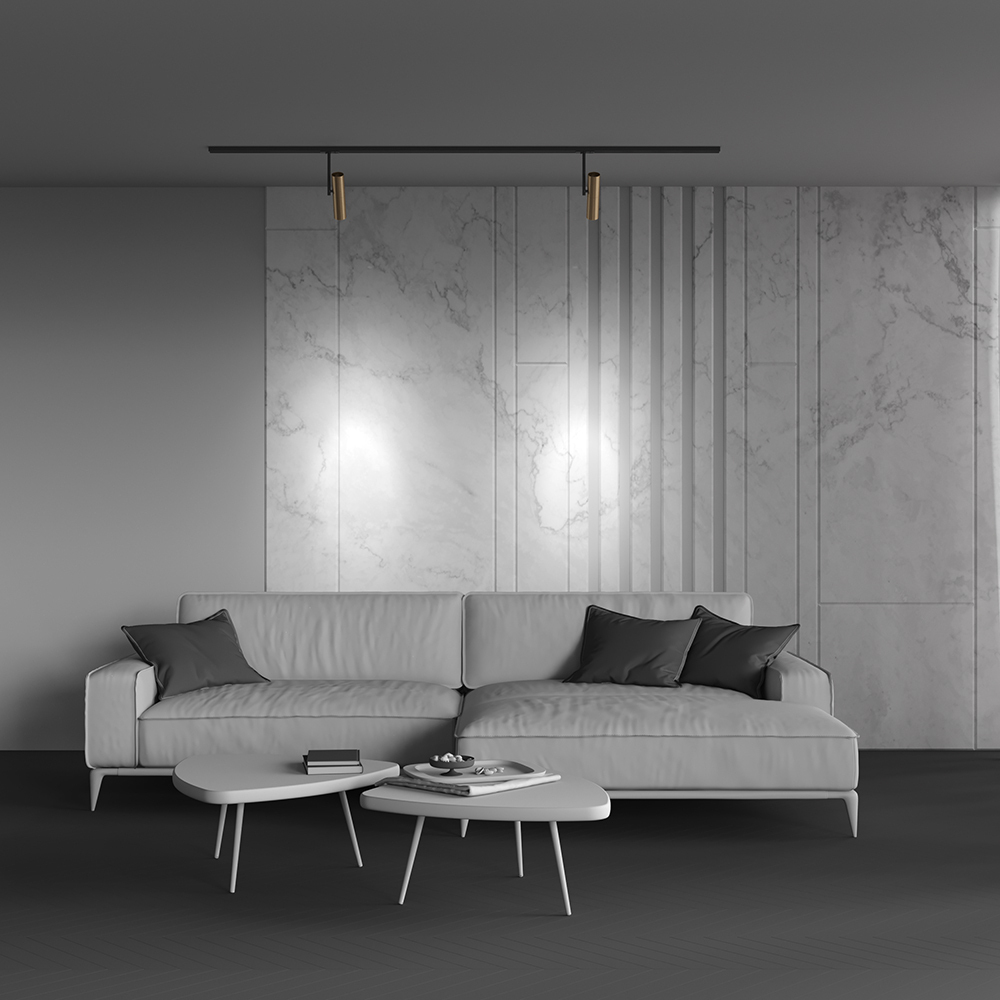 Трековый светильник Technical TR005-1-GU10-BG