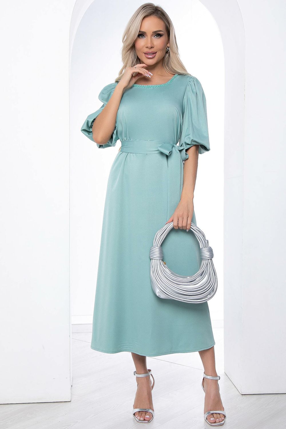 Платье "Мирай" (олива) П8934 LT Collection (Акция)