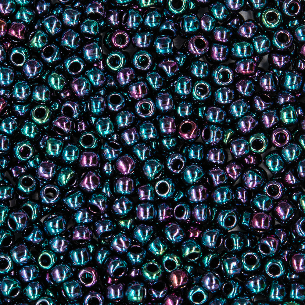 Японский бисер TOHO Round 11/0 (№505), металлизированный, непрозрачный глянцевый