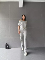 костюм с принтом бабочек