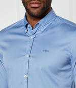 Рубашка H-ROAN-BD-E-C1-243 BOSS BLACK - голубой(50520291)