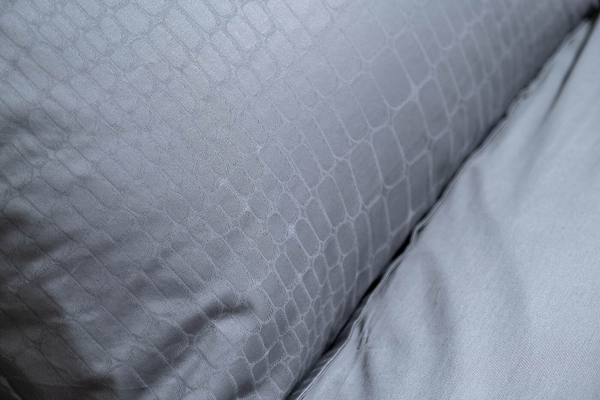 Наволочки 2шт 70x70 Garda Decor Серпенте серые