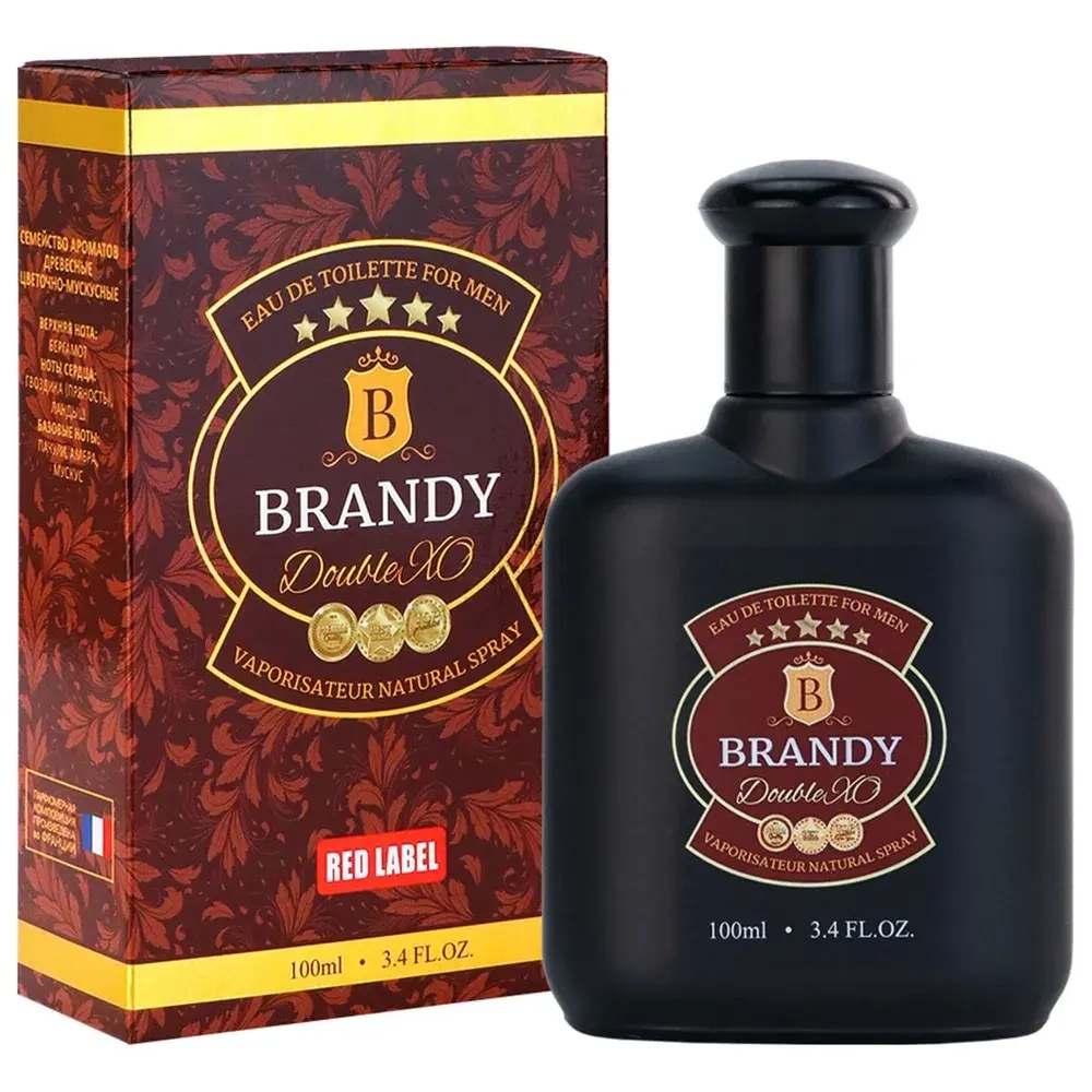 Туалетная вода для мужчин "BRANDY Double XO" 100мл Россия