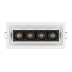 Светильник MS-ORIENT-BUILT-TURN-TC-S67x150-10W Day4000 (WH-BK, 30 deg, 230V) (Arlight, IP20 Металл, 5 лет) 032229