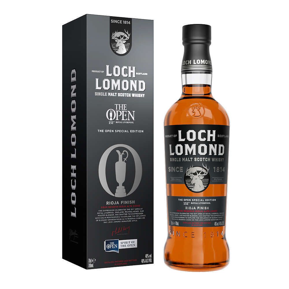 Виски Loch Lomond The Open Special Edition Royal Liverpool, gift box 0,7 л