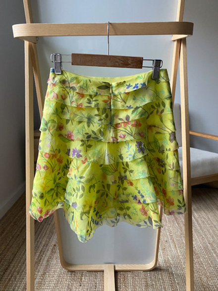 Новая шелковая юбка Oscar de la Renta, 140