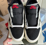 В наличии, Кроссовки Travis Scott x Jordan Air Jordan 1 Low "Medium Olive", 40 EU