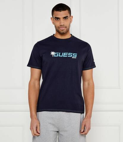 Футболка PALM LOGO Guess Underwear - темно-синий(F5GI06 I3Z14)