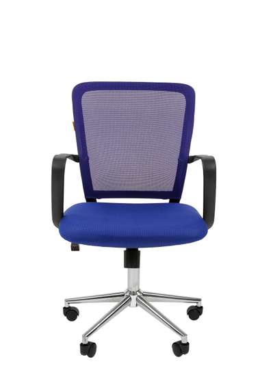 Офисное кресло Chairman    698    Россия     TW-05 синий хром new