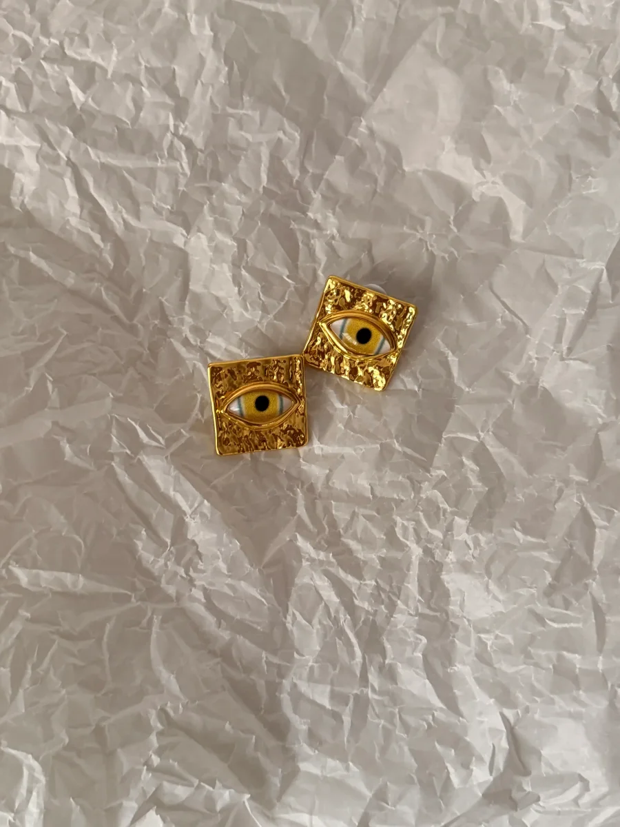 Серьги Гала, Золотой