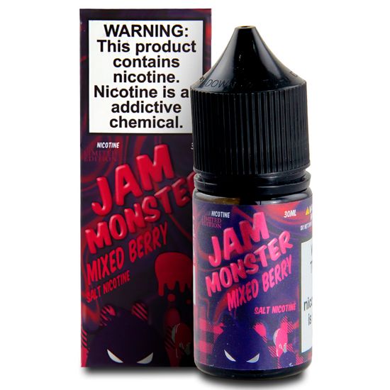 Жидкость Jam Monster (30 мл, 20 мг HARD SALT) Mixed Berry