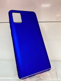 Чехол силиконовый SAMSUNG Galaxy A51 синий