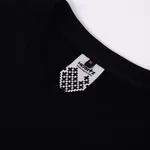 Лонгслив Heartz Sequence Black/sage Color-block Kimono черный