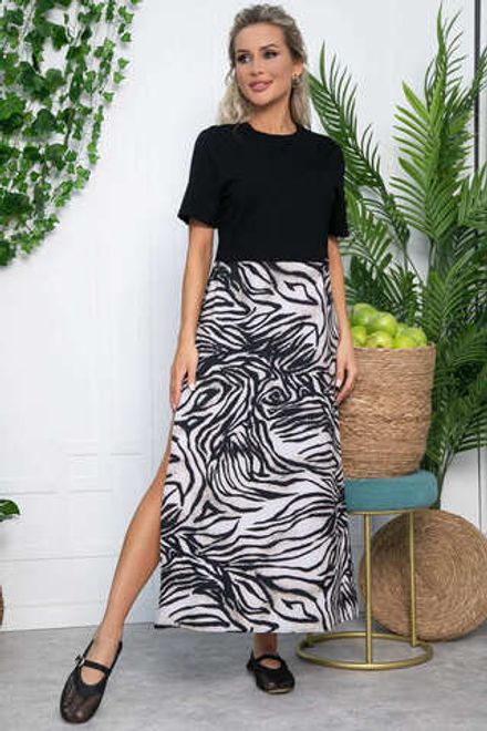 Платье Мелони (зебра) П13529-41М LT Collection