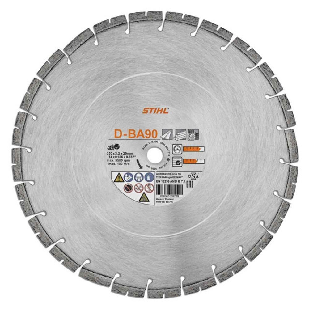 Алмазный диск Асф,Арм.Бет.350мм D-BА 90 new