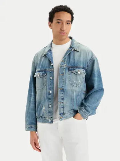 Куртка джинсовая мужская TOMMY JEANS THEO OVSZD TRCKR BJ2