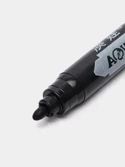 Маркеры строительные (перманентные ) Черный и Белый 2шт.