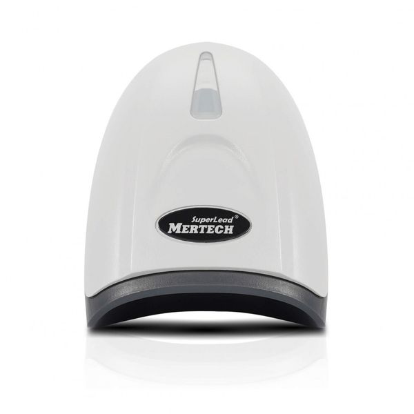 Сканер штрих-кода проводной двумерный Mertech 2310 P2D SuperLead USB White, 1D/2D/QR, USB-HID, USB-COM, RS232, Честный Знак, ЕГАИС/ФГИС