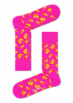 Носки унисекс Pizza Sock с кусочками пиццы (Размер: 25) (Цвет: розовый)