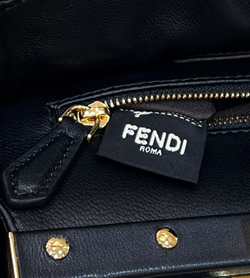 Fendi Peekaboo Mini Sheepskin Fur Bag