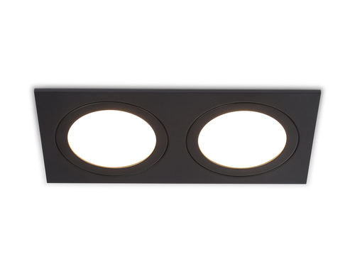 TN6615/2 BK черный IP44 GX53/2 max 15W 215*110*24