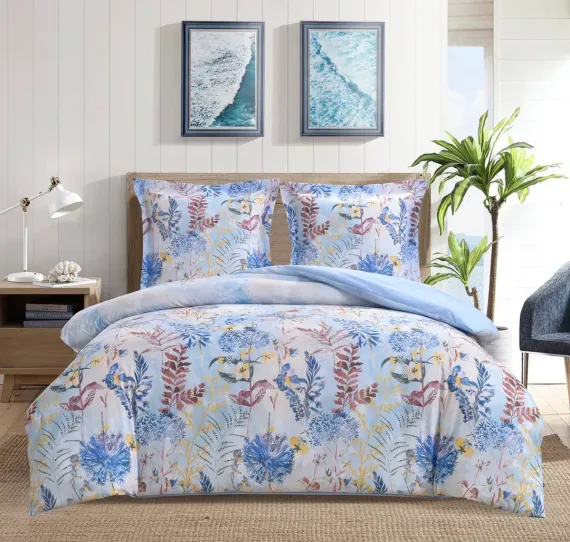 Комплект постельного белья MCotton 2-спальный макси микро-сатин 6235-1+6235а-1 Делио