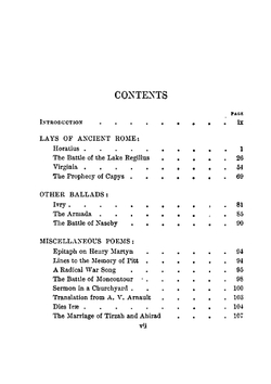 Lays of Ancient Rome and Other Poems | Thomas Babington Macaulay