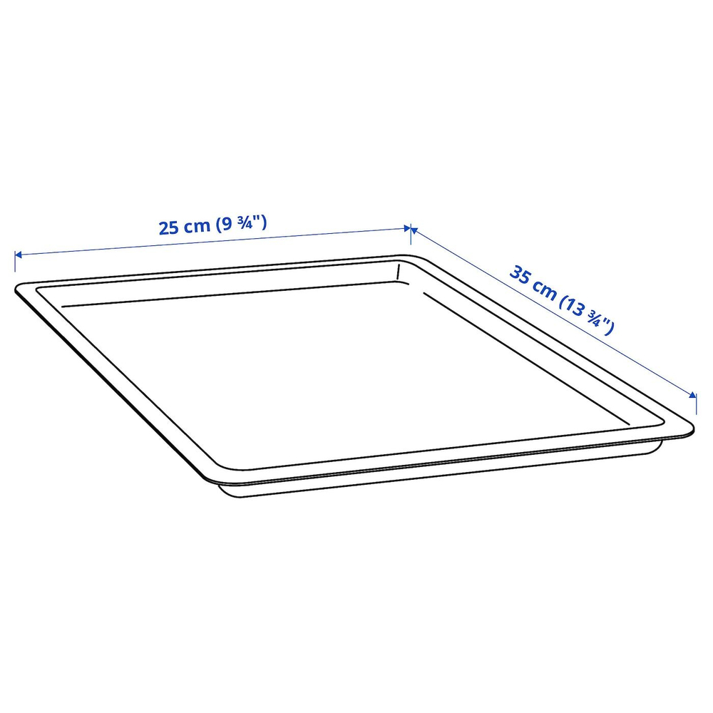 IKEA UPPSNOFSAD  (ИКЕА УППСНОФСАД)  -  Крышка, черная, 35x25 см