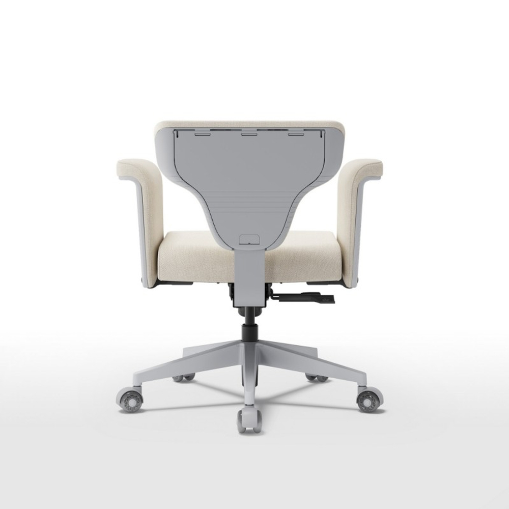 Кресло-трансформер FoxGear STUDIO Fabric, светло-серый (FG-STUDIO-F-OW)