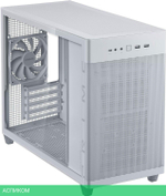 Корпус ASUS PRIME AP201 Tempered Glass mATX без БП White (90DC00G3-B39010)