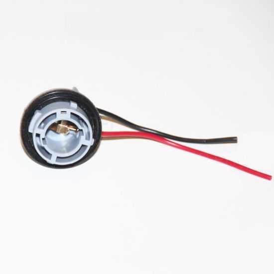 Разъём с посадочным цоколем BA15 1156 (S25 1 контактный)