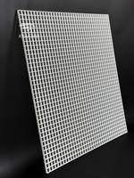 Пластиковая потолочная решетка под панели Армстронг 595х595 мм (600х600) ячейка 19х19 мм