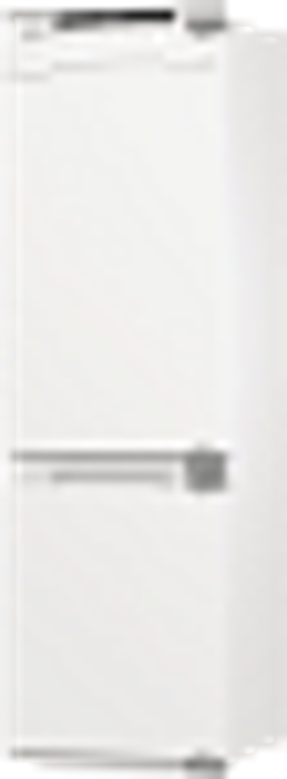 Встраиваемый двухкамерный холодильник Gorenje NRKI517E82WF