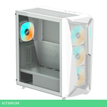 Корпус Gigabyte C301 Glass V2 без БП White (GB-C301GW)