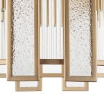 712052 Люстра AGAVE 5х40W E27 ШАМПАНЬ/ПРОЗРАЧНЫЙ