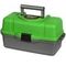 Ящик рыболова Helios трехполочный зеленый