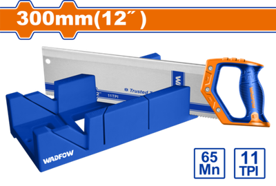 Ножовка со стуслом 300 мм 11TPI (12) WADFOW WHW2112