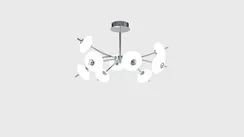 Люстра FR5209PL-L9CH Звездный / Stellar 38 Вт LED Freya fr5209pl-l9ch