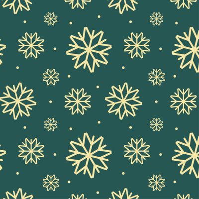 Узор со снежинками Snowflake Pattern