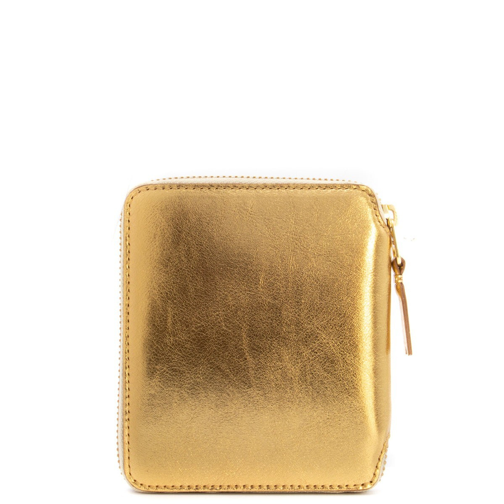 COMME DES GARÇONS WALLET КОШЕЛЕК GOLD LINE ЗОЛОТОЙ