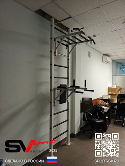 Монтаж шведской стенки Sv Sport враспор