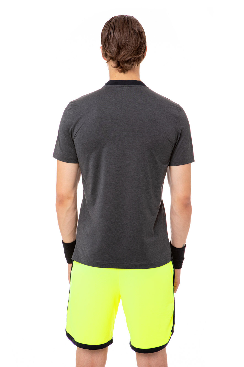 Мужское теннисное поло Hydrogen Tech Serafino Man - серый