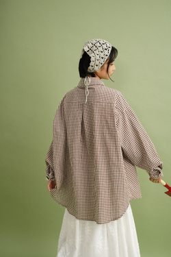 Косынка кроше из органического хлопка фисташкового цвета