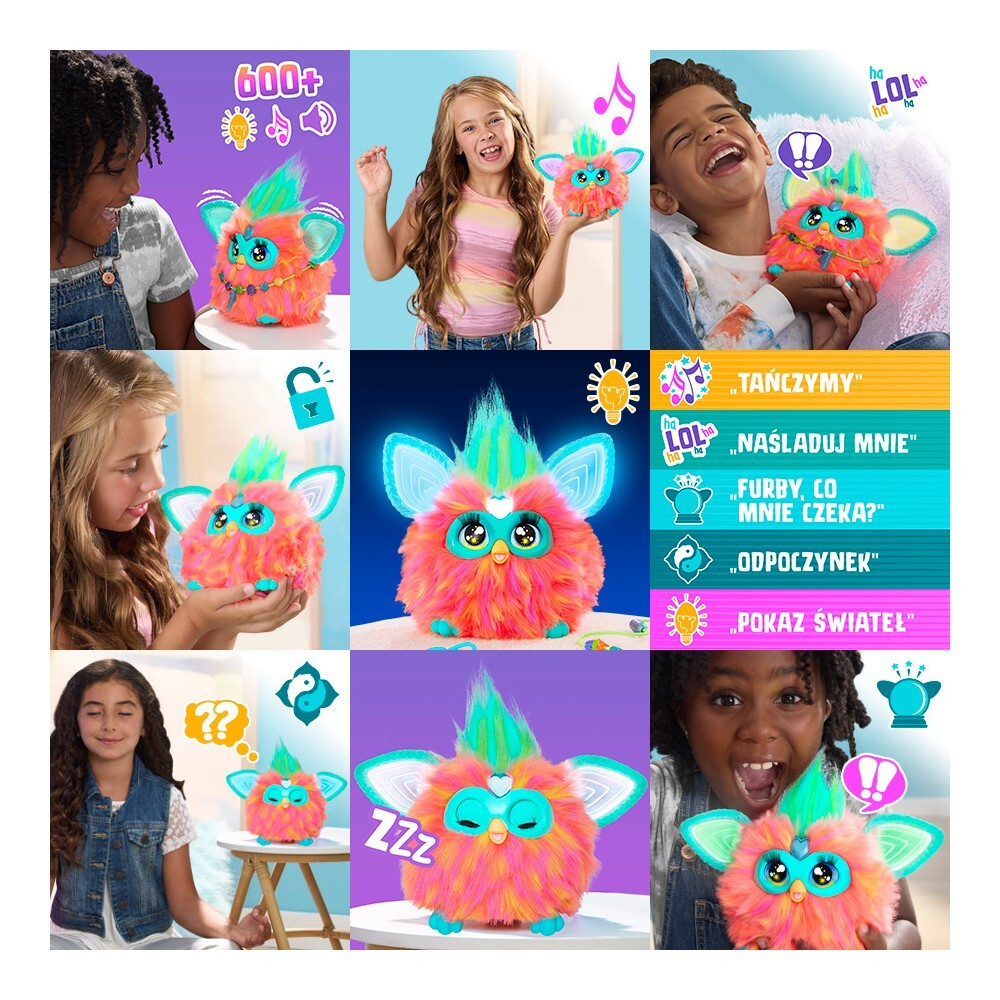 Hasbro Furby 2.0 - интерактивный коралловый талисман F6744 / артикул   F6744  / GTIN 5010996181909