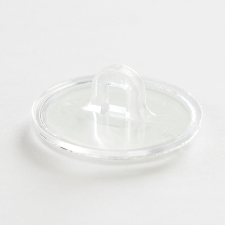 Самоклеящиеся крючки 2 см. Прозрачный, 50 шт.