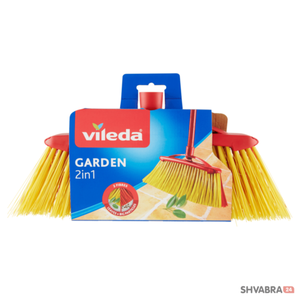 Щетка для улицы Виледа  2в1 Гарден с телескопической ручкой (Vileda Garden 2in1)