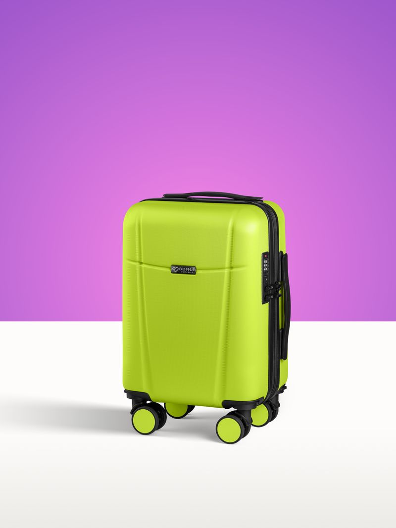 Чемодан Bonle размер XS Салатовый