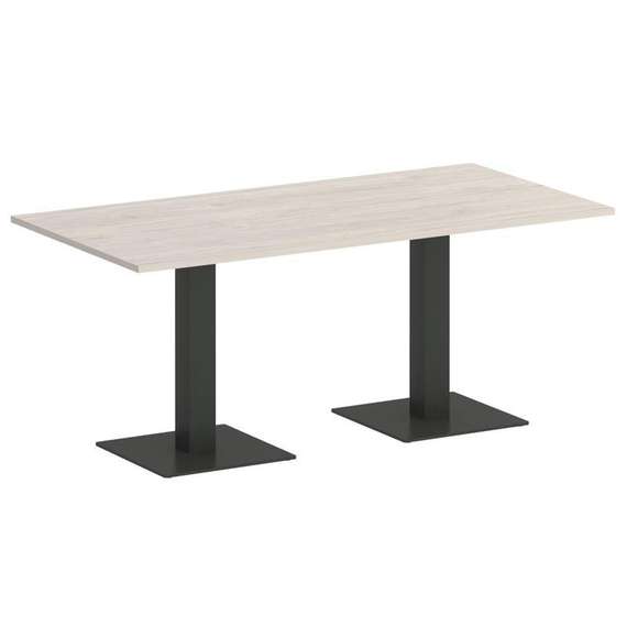 Onix Direct Стол прямоугольный O.SPRG-4 Денвер Светлый/Металл Антрацит 1800*900*750