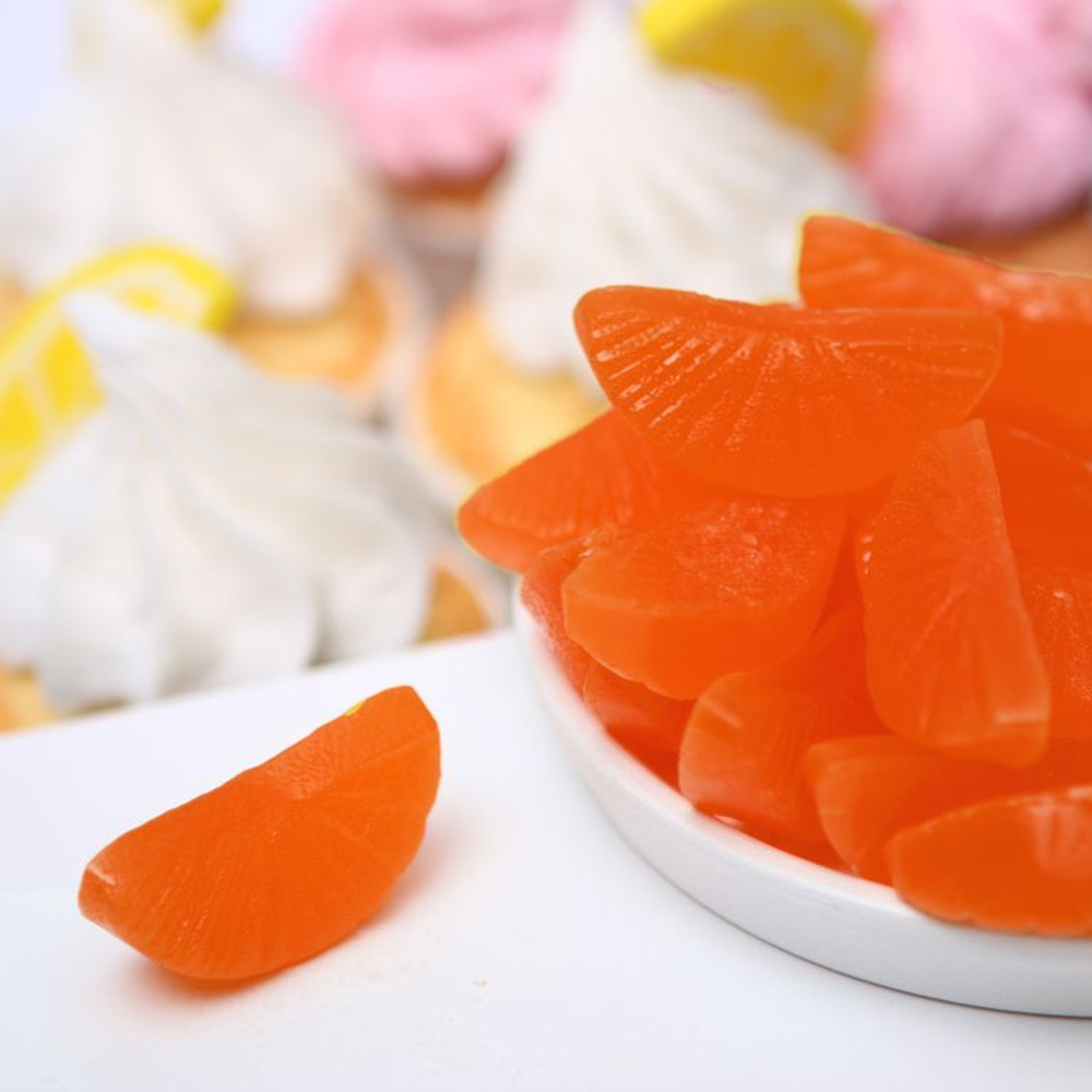 Мармелад фигурный "МАНДАРИН (дольки)", 10 шт